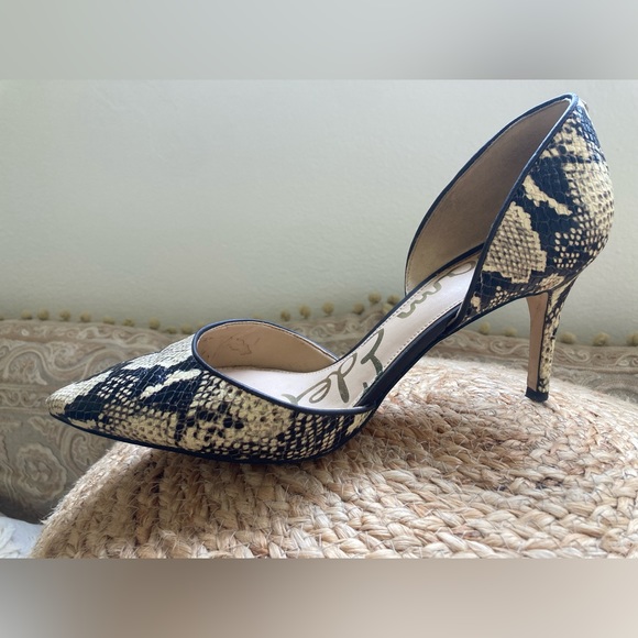 Sam Edelman Snakeskin Heels - Picture 8 of 16